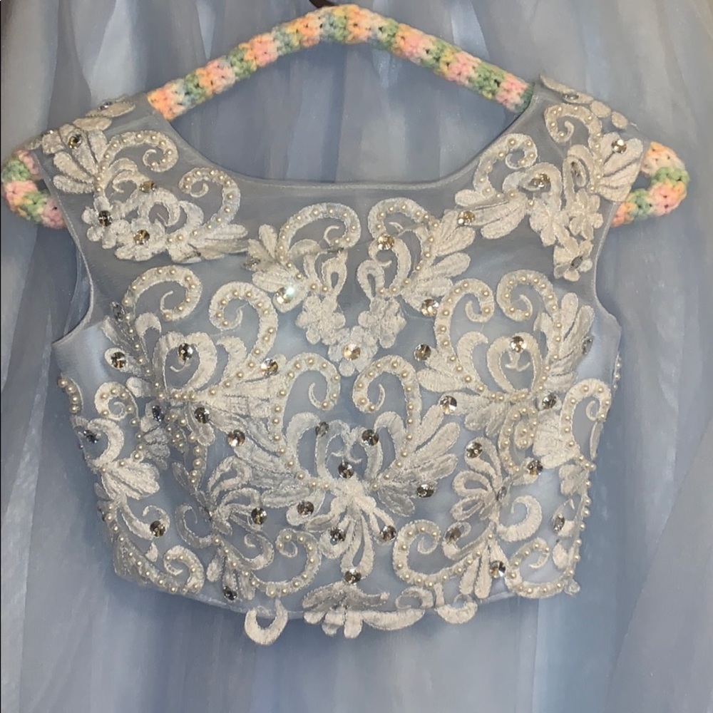 Two Piece Prom Dress